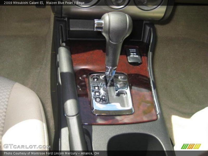 Maizen Blue Pearl / Beige 2009 Mitsubishi Galant ES