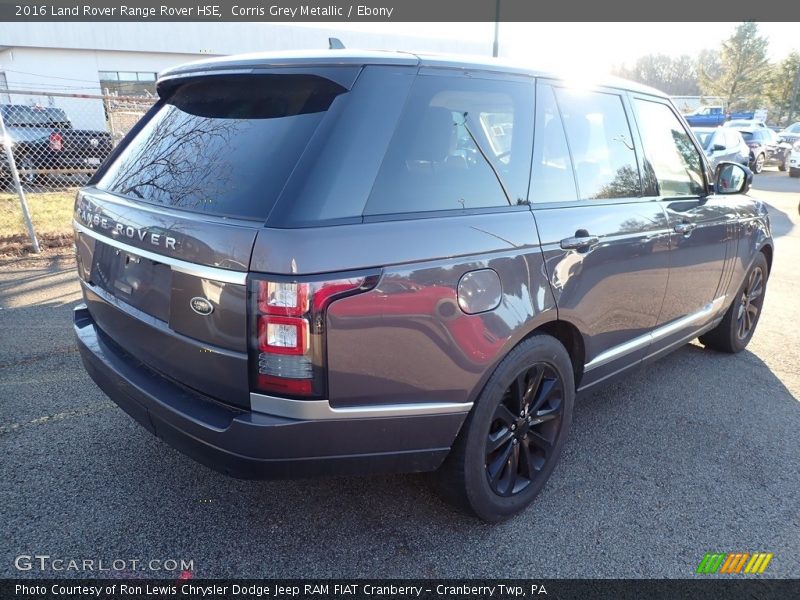 Corris Grey Metallic / Ebony 2016 Land Rover Range Rover HSE