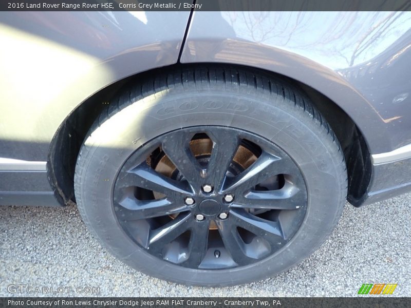 Corris Grey Metallic / Ebony 2016 Land Rover Range Rover HSE