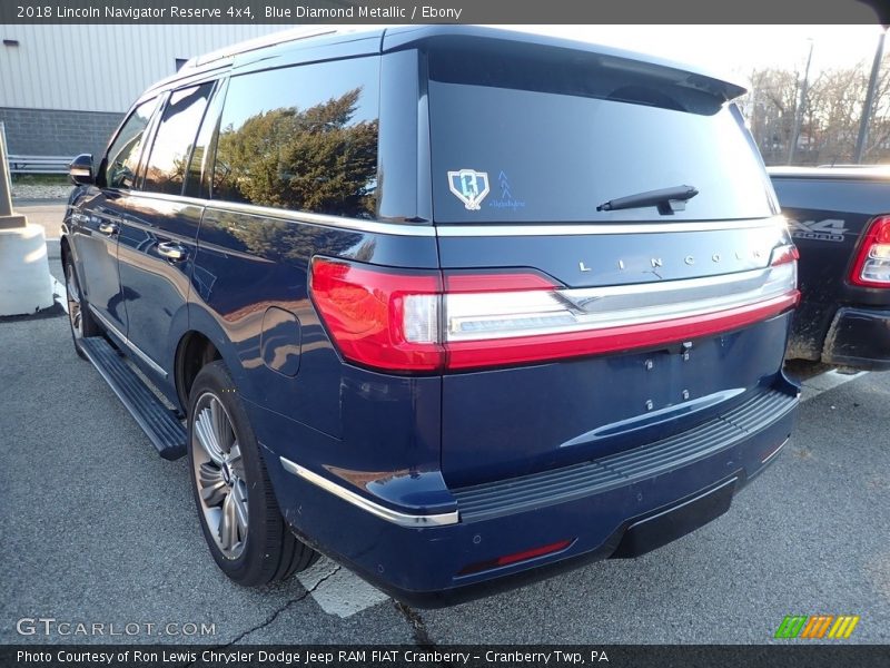 Blue Diamond Metallic / Ebony 2018 Lincoln Navigator Reserve 4x4