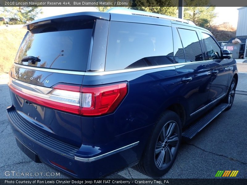 Blue Diamond Metallic / Ebony 2018 Lincoln Navigator Reserve 4x4