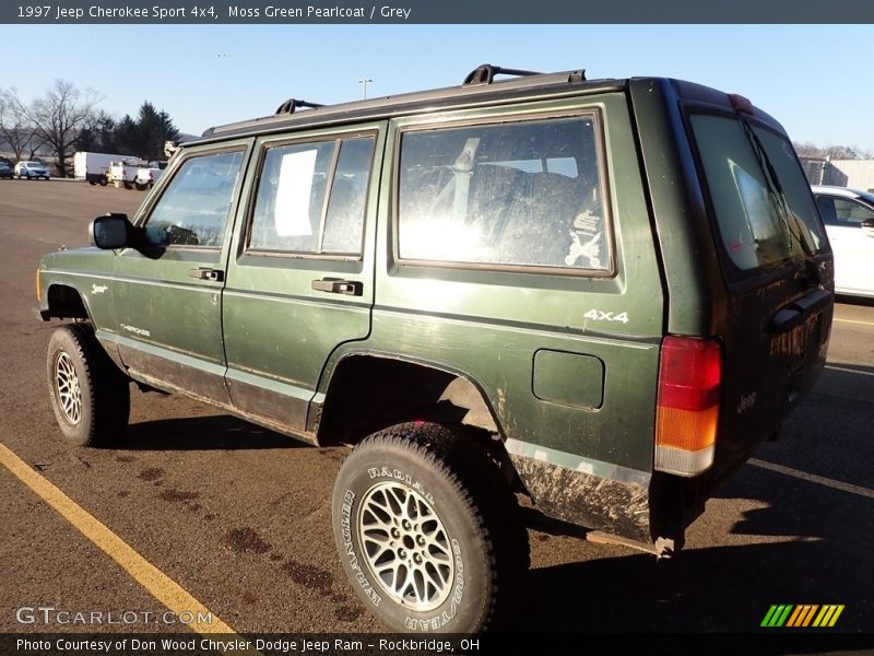  1997 Cherokee Sport 4x4 Moss Green Pearlcoat