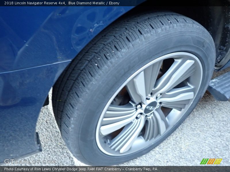 Blue Diamond Metallic / Ebony 2018 Lincoln Navigator Reserve 4x4