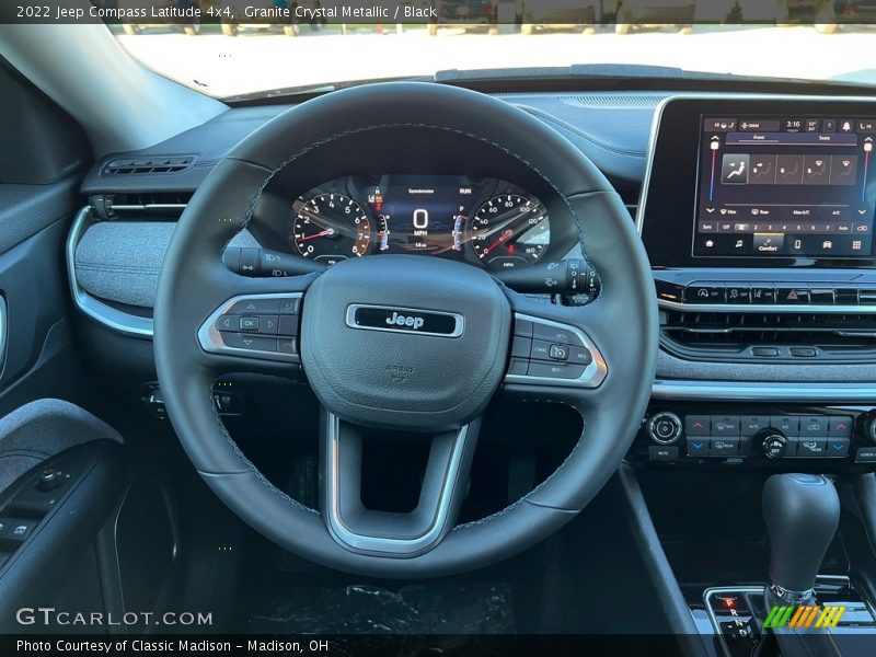 Granite Crystal Metallic / Black 2022 Jeep Compass Latitude 4x4
