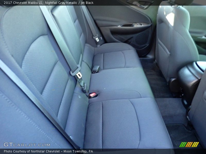 Nightfall Gray Metallic / Jet Black 2017 Chevrolet Malibu LS