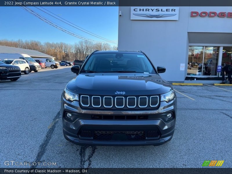 Granite Crystal Metallic / Black 2022 Jeep Compass Latitude 4x4