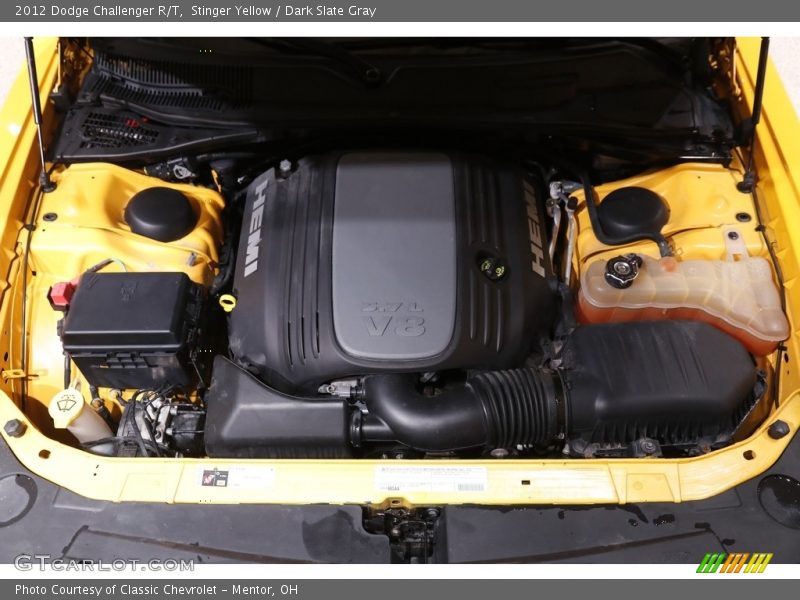 Stinger Yellow / Dark Slate Gray 2012 Dodge Challenger R/T