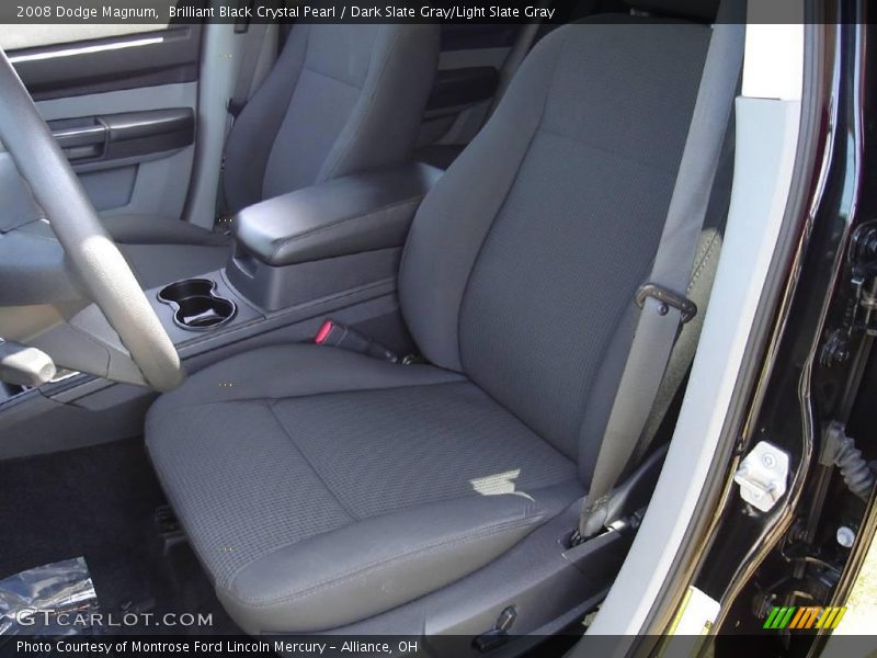 Brilliant Black Crystal Pearl / Dark Slate Gray/Light Slate Gray 2008 Dodge Magnum