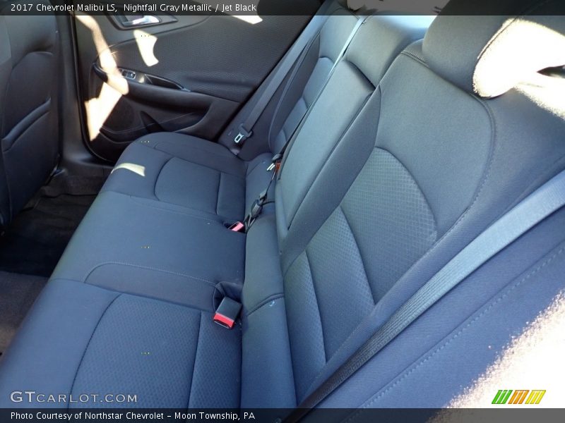 Nightfall Gray Metallic / Jet Black 2017 Chevrolet Malibu LS