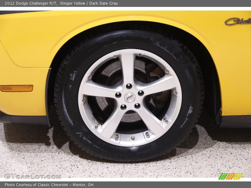 Stinger Yellow / Dark Slate Gray 2012 Dodge Challenger R/T