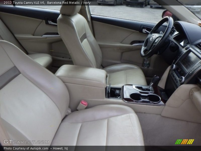 Barcelona Red Metallic / Ivory 2012 Toyota Camry XLE V6