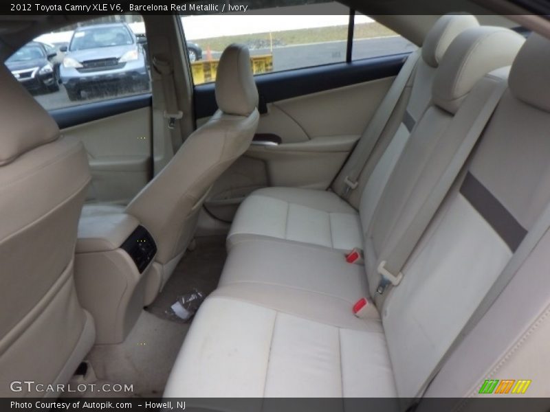 Barcelona Red Metallic / Ivory 2012 Toyota Camry XLE V6