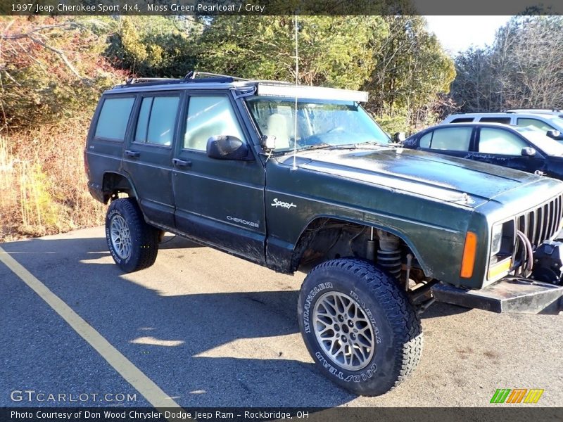  1997 Cherokee Sport 4x4 Moss Green Pearlcoat