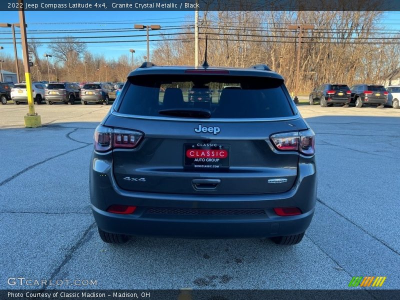 Granite Crystal Metallic / Black 2022 Jeep Compass Latitude 4x4