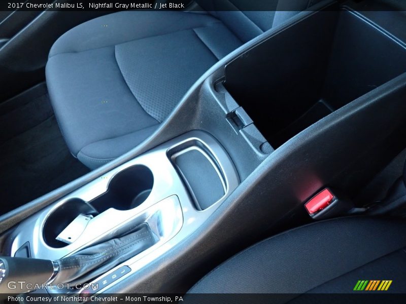Nightfall Gray Metallic / Jet Black 2017 Chevrolet Malibu LS