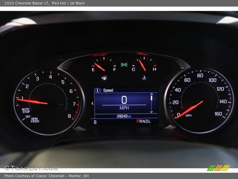 Red Hot / Jet Black 2020 Chevrolet Blazer LT