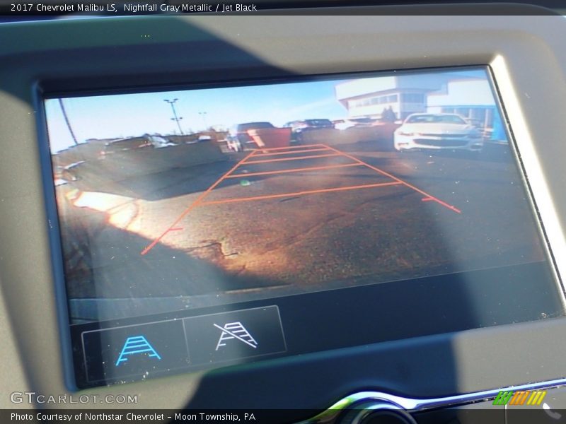 Nightfall Gray Metallic / Jet Black 2017 Chevrolet Malibu LS
