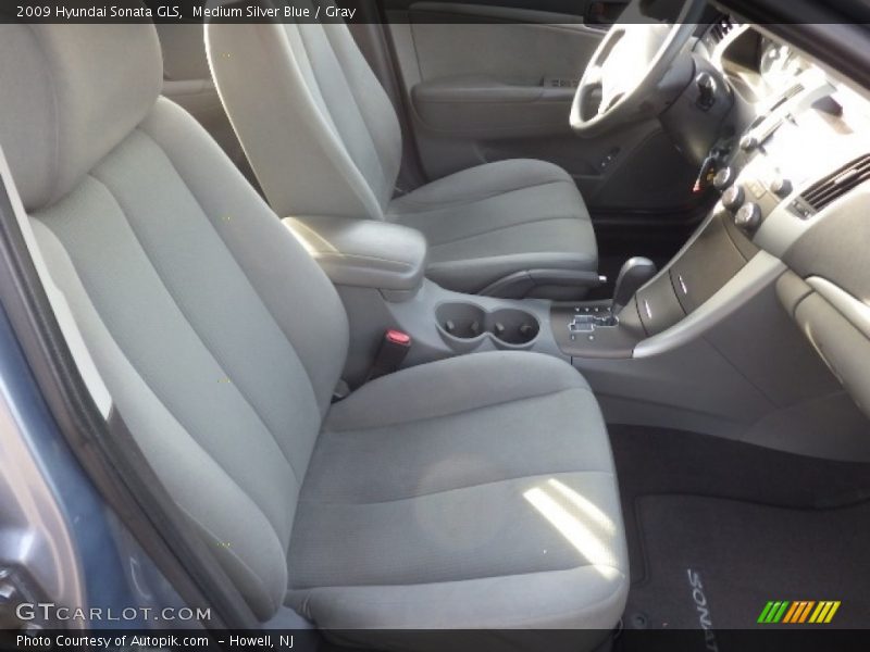 Medium Silver Blue / Gray 2009 Hyundai Sonata GLS