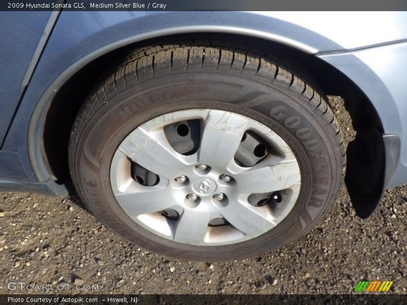 Medium Silver Blue / Gray 2009 Hyundai Sonata GLS