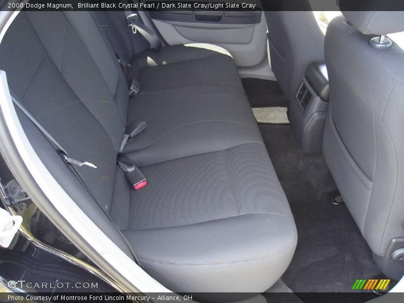 Brilliant Black Crystal Pearl / Dark Slate Gray/Light Slate Gray 2008 Dodge Magnum