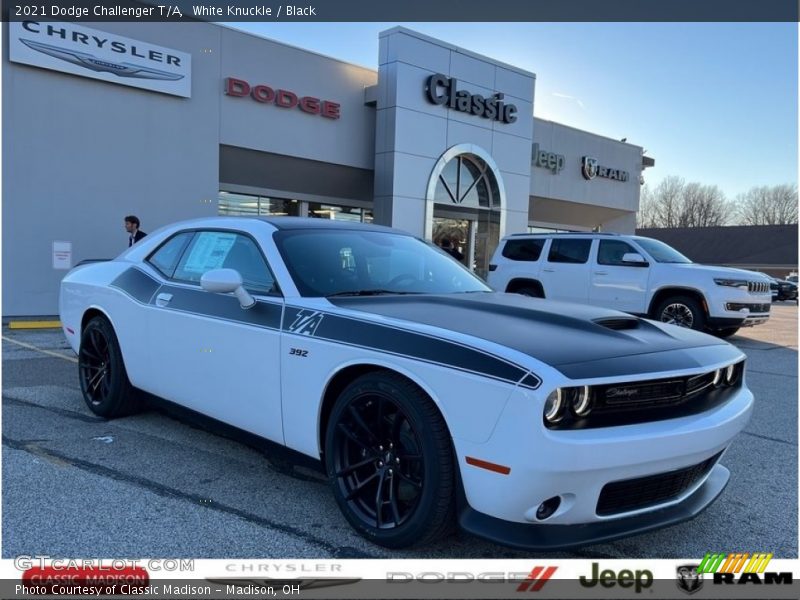 White Knuckle / Black 2021 Dodge Challenger T/A