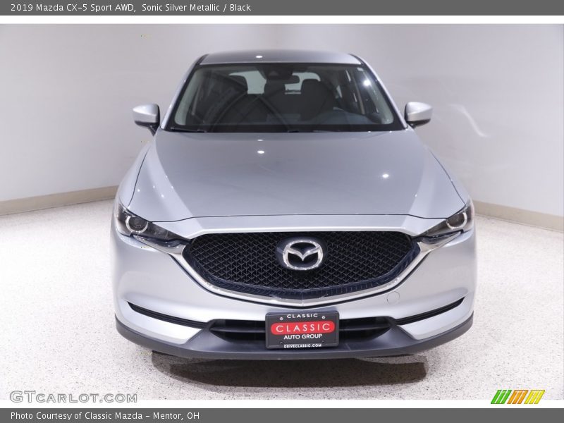 Sonic Silver Metallic / Black 2019 Mazda CX-5 Sport AWD