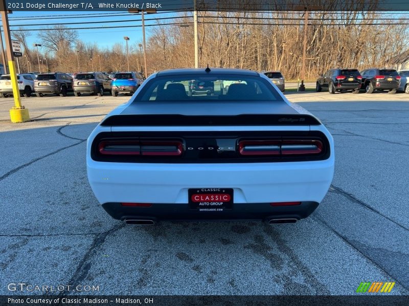 White Knuckle / Black 2021 Dodge Challenger T/A