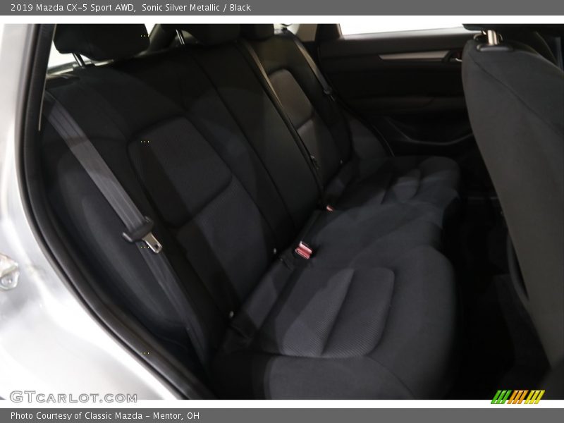 Sonic Silver Metallic / Black 2019 Mazda CX-5 Sport AWD