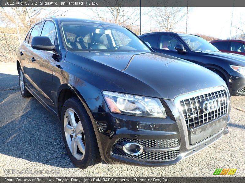 Brilliant Black / Black 2012 Audi Q5 3.2 FSI quattro