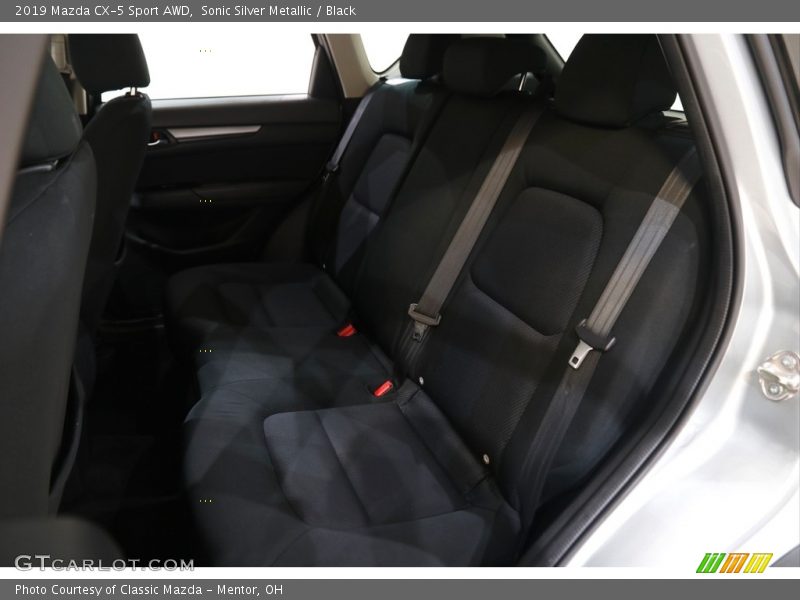 Sonic Silver Metallic / Black 2019 Mazda CX-5 Sport AWD