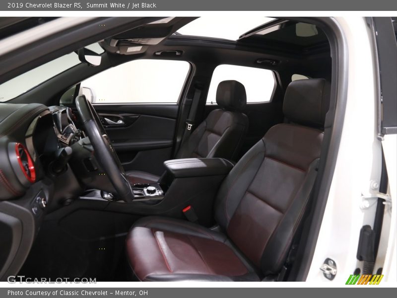 Summit White / Jet Black 2019 Chevrolet Blazer RS