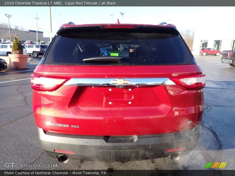 Cajun Red Tintcoat / Jet Black 2019 Chevrolet Traverse LT AWD