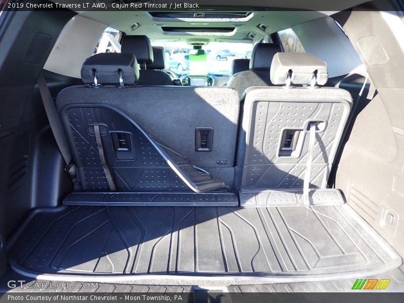Cajun Red Tintcoat / Jet Black 2019 Chevrolet Traverse LT AWD