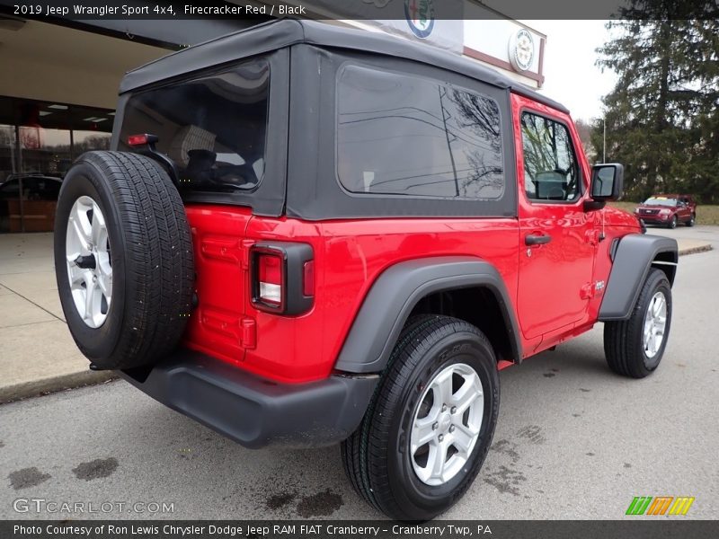 Firecracker Red / Black 2019 Jeep Wrangler Sport 4x4