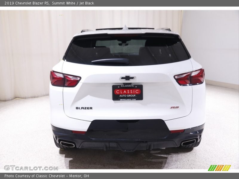 Summit White / Jet Black 2019 Chevrolet Blazer RS