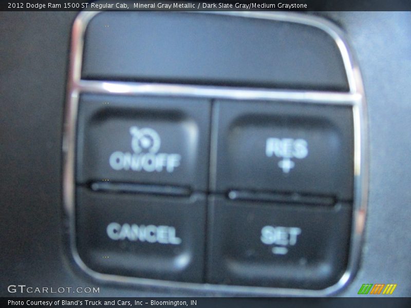 Mineral Gray Metallic / Dark Slate Gray/Medium Graystone 2012 Dodge Ram 1500 ST Regular Cab