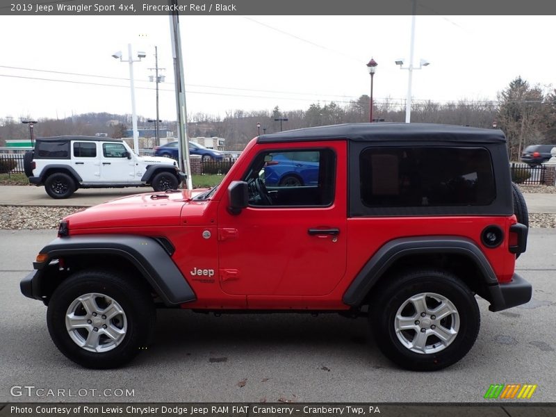 Firecracker Red / Black 2019 Jeep Wrangler Sport 4x4