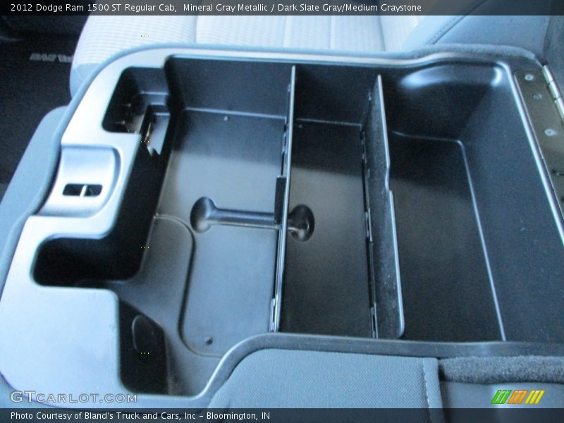 Mineral Gray Metallic / Dark Slate Gray/Medium Graystone 2012 Dodge Ram 1500 ST Regular Cab