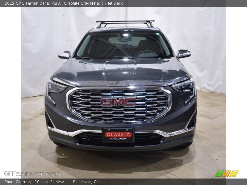 Graphite Gray Metallic / Jet Black 2019 GMC Terrain Denali AWD