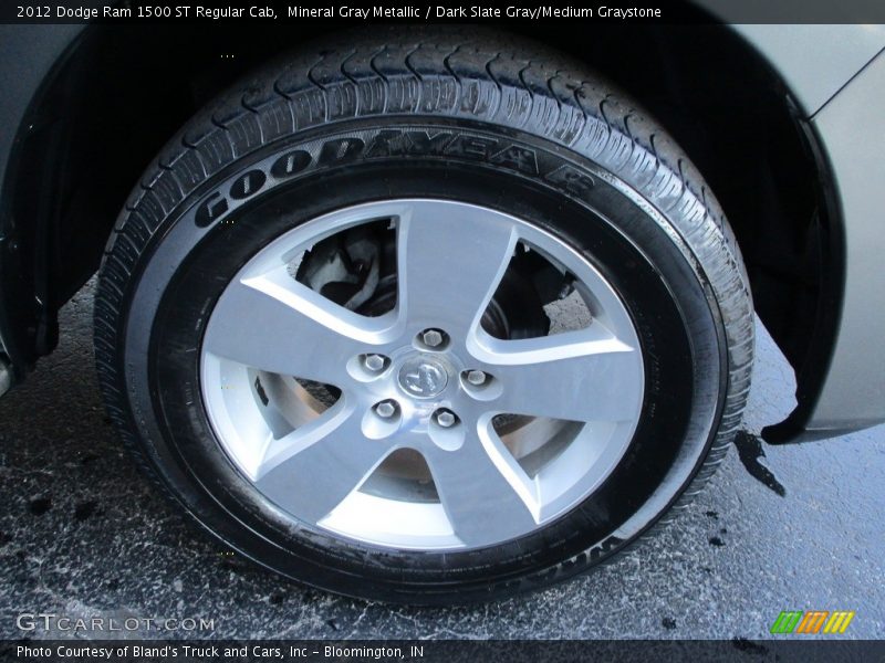 Mineral Gray Metallic / Dark Slate Gray/Medium Graystone 2012 Dodge Ram 1500 ST Regular Cab