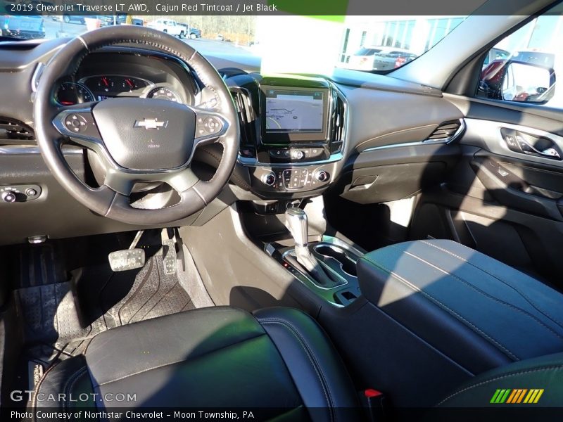 Cajun Red Tintcoat / Jet Black 2019 Chevrolet Traverse LT AWD