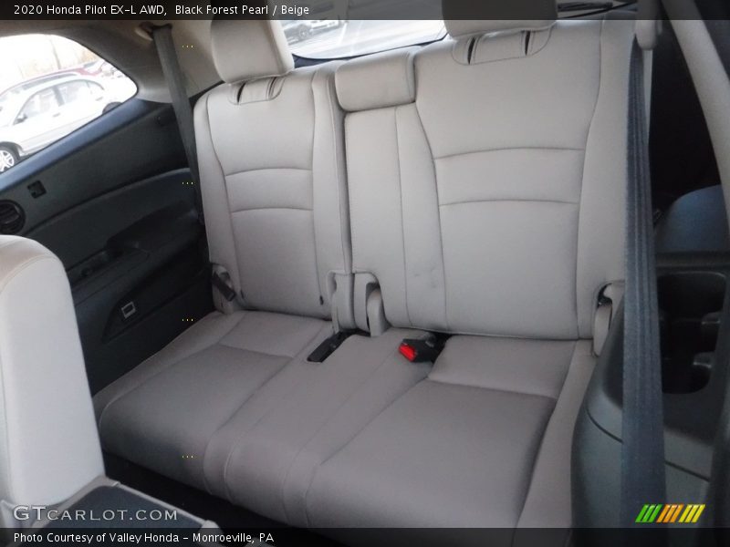 Black Forest Pearl / Beige 2020 Honda Pilot EX-L AWD