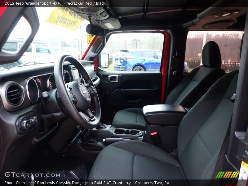 Firecracker Red / Black 2019 Jeep Wrangler Sport 4x4