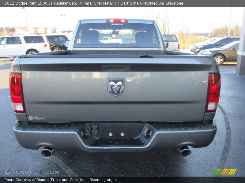 Mineral Gray Metallic / Dark Slate Gray/Medium Graystone 2012 Dodge Ram 1500 ST Regular Cab