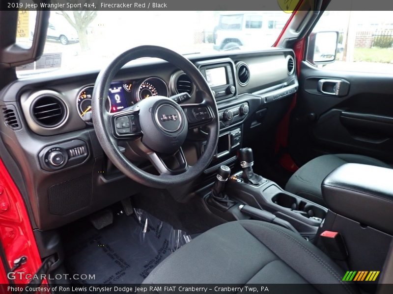 Firecracker Red / Black 2019 Jeep Wrangler Sport 4x4