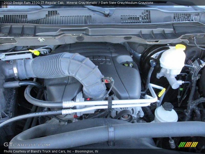 Mineral Gray Metallic / Dark Slate Gray/Medium Graystone 2012 Dodge Ram 1500 ST Regular Cab