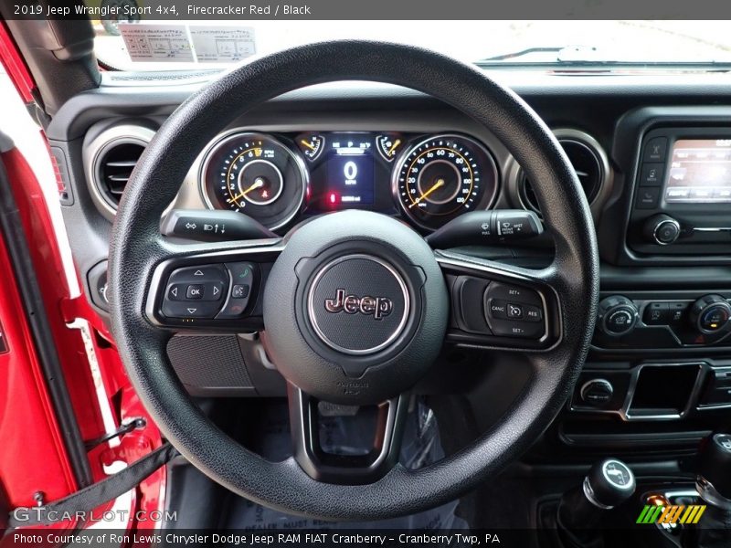 Firecracker Red / Black 2019 Jeep Wrangler Sport 4x4
