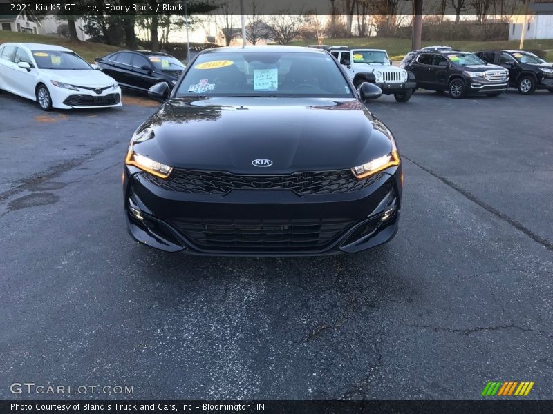 Ebony Black / Black 2021 Kia K5 GT-Line