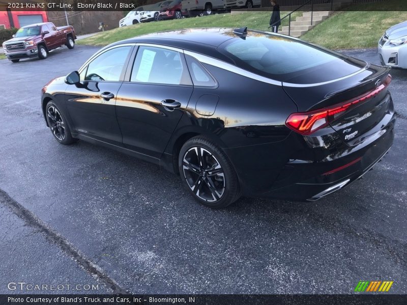 Ebony Black / Black 2021 Kia K5 GT-Line