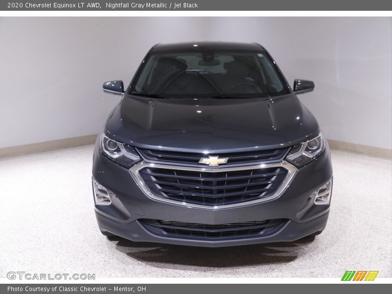 Nightfall Gray Metallic / Jet Black 2020 Chevrolet Equinox LT AWD